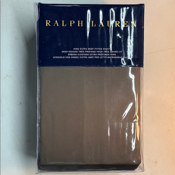 Ralph Lauren Sateen Fitted Sheet - Extra Deep - Picture 3 of 12